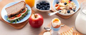 petit-déjeuner équilibré